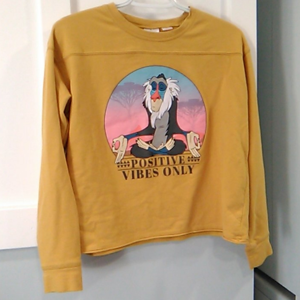 Disney The Lion King long sleeve crop shirt